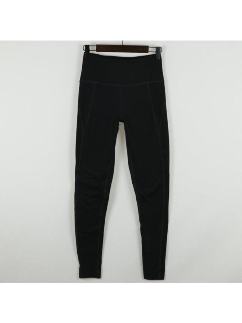 Girlfriend Collective Women's Small Black High Rise Ankle Activewear Leggings